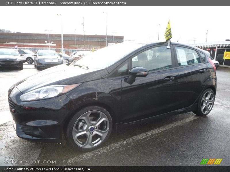 Shadow Black / ST Recaro Smoke Storm 2016 Ford Fiesta ST Hatchback