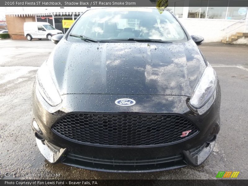 Shadow Black / ST Recaro Smoke Storm 2016 Ford Fiesta ST Hatchback
