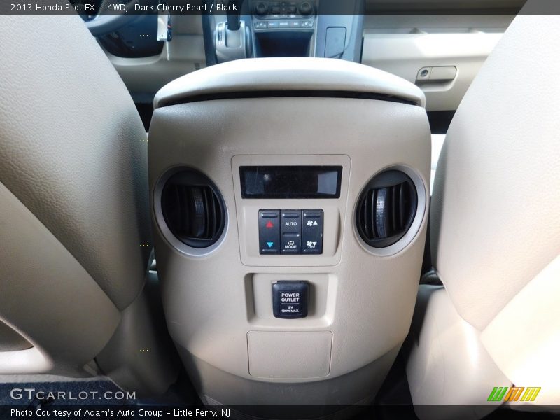 Dark Cherry Pearl / Black 2013 Honda Pilot EX-L 4WD