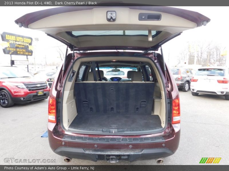 Dark Cherry Pearl / Black 2013 Honda Pilot EX-L 4WD