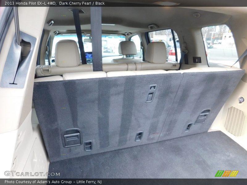 Dark Cherry Pearl / Black 2013 Honda Pilot EX-L 4WD