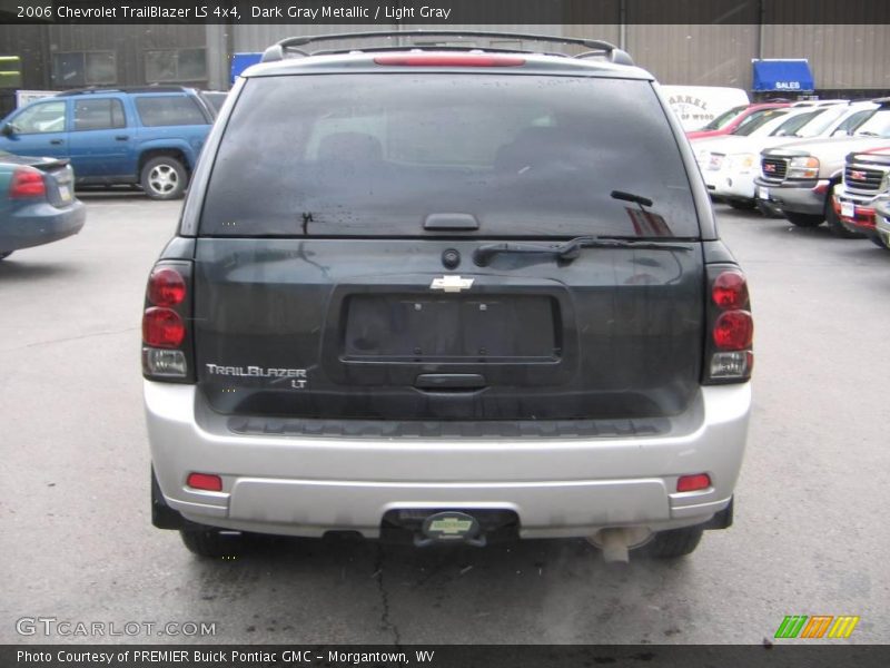 Dark Gray Metallic / Light Gray 2006 Chevrolet TrailBlazer LS 4x4