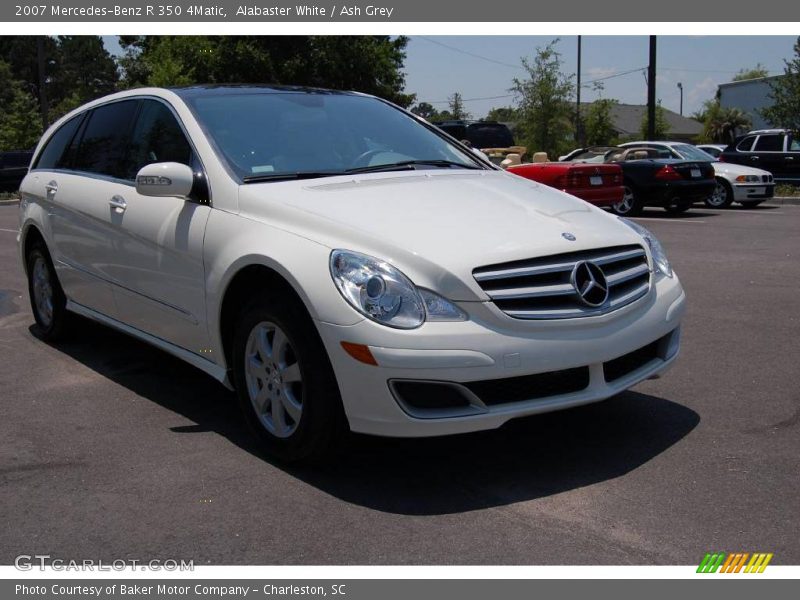 Alabaster White / Ash Grey 2007 Mercedes-Benz R 350 4Matic