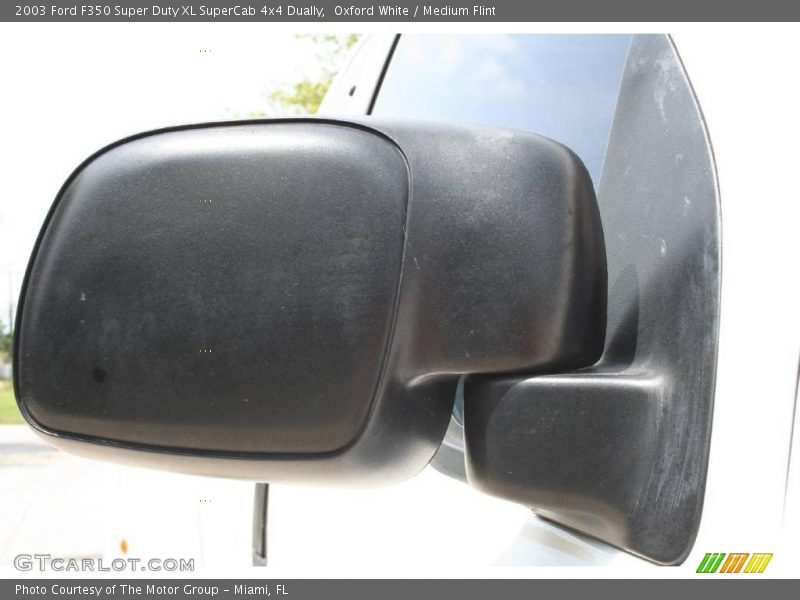 Oxford White / Medium Flint 2003 Ford F350 Super Duty XL SuperCab 4x4 Dually