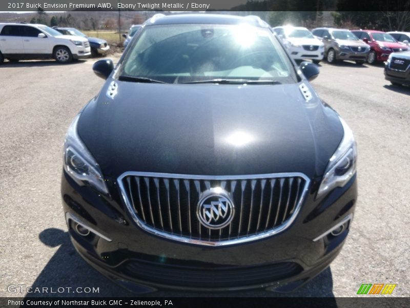 Ebony Twilight Metallic / Ebony 2017 Buick Envision Premium AWD