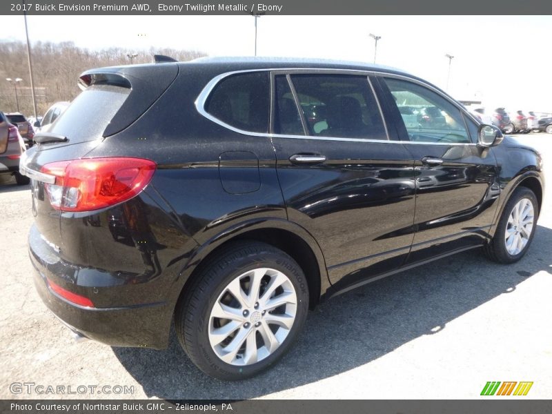 Ebony Twilight Metallic / Ebony 2017 Buick Envision Premium AWD