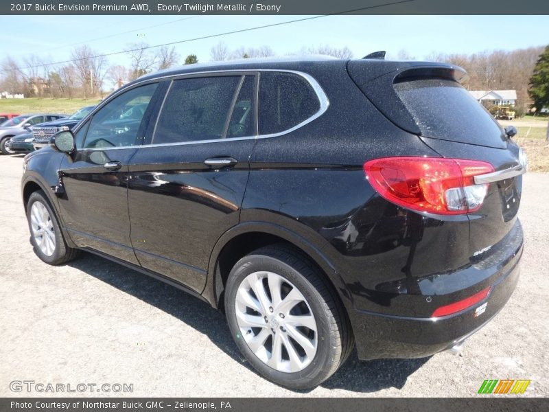 Ebony Twilight Metallic / Ebony 2017 Buick Envision Premium AWD