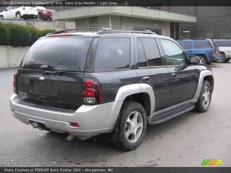 Dark Gray Metallic / Light Gray 2006 Chevrolet TrailBlazer LS 4x4