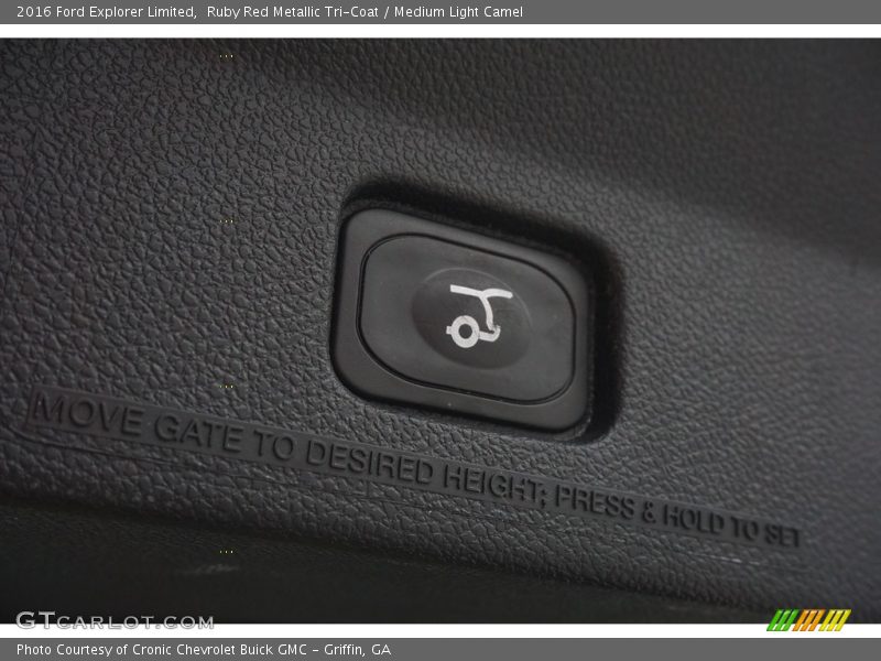 Ruby Red Metallic Tri-Coat / Medium Light Camel 2016 Ford Explorer Limited