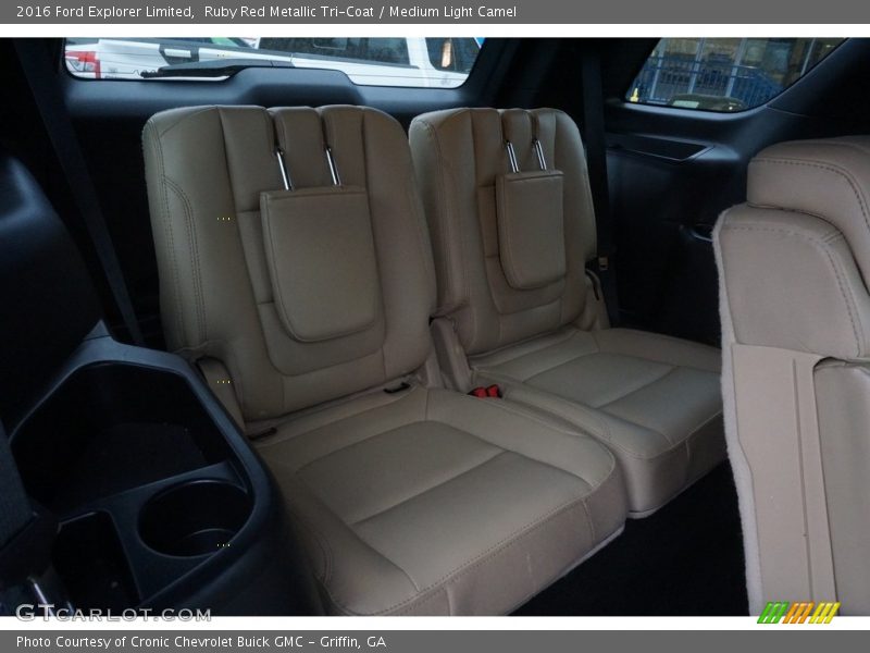Ruby Red Metallic Tri-Coat / Medium Light Camel 2016 Ford Explorer Limited