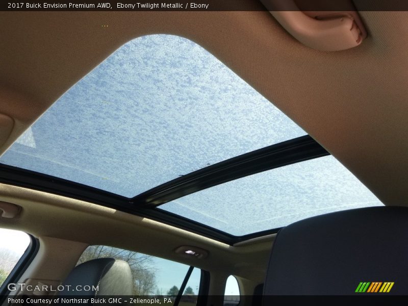 Sunroof of 2017 Envision Premium AWD