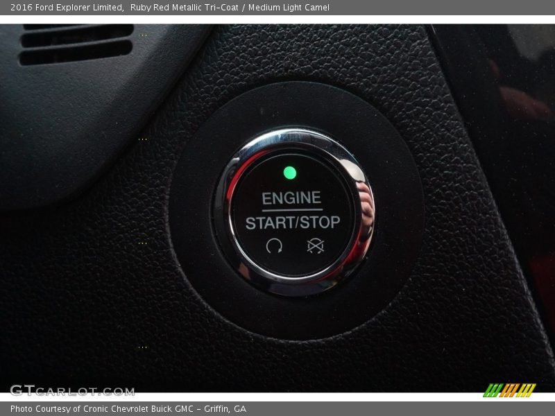 Ruby Red Metallic Tri-Coat / Medium Light Camel 2016 Ford Explorer Limited