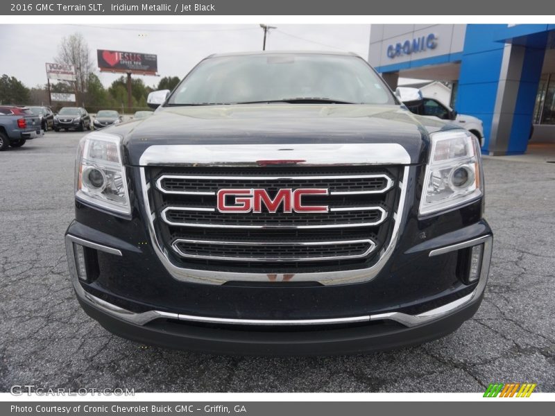 Iridium Metallic / Jet Black 2016 GMC Terrain SLT