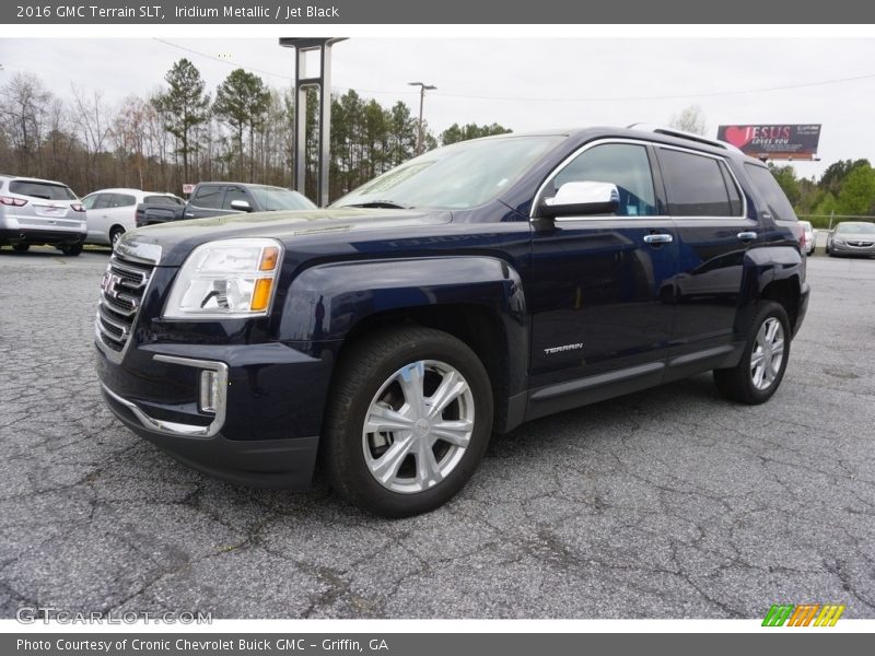 Iridium Metallic / Jet Black 2016 GMC Terrain SLT