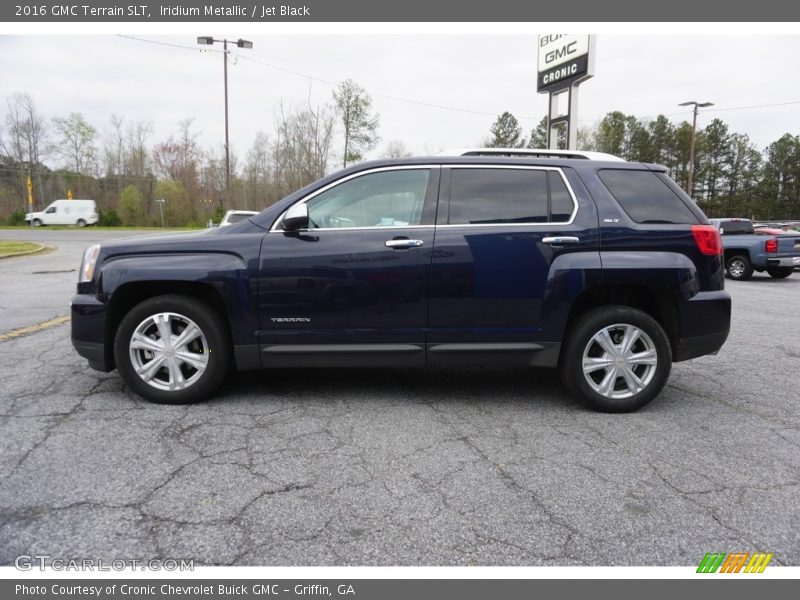 Iridium Metallic / Jet Black 2016 GMC Terrain SLT