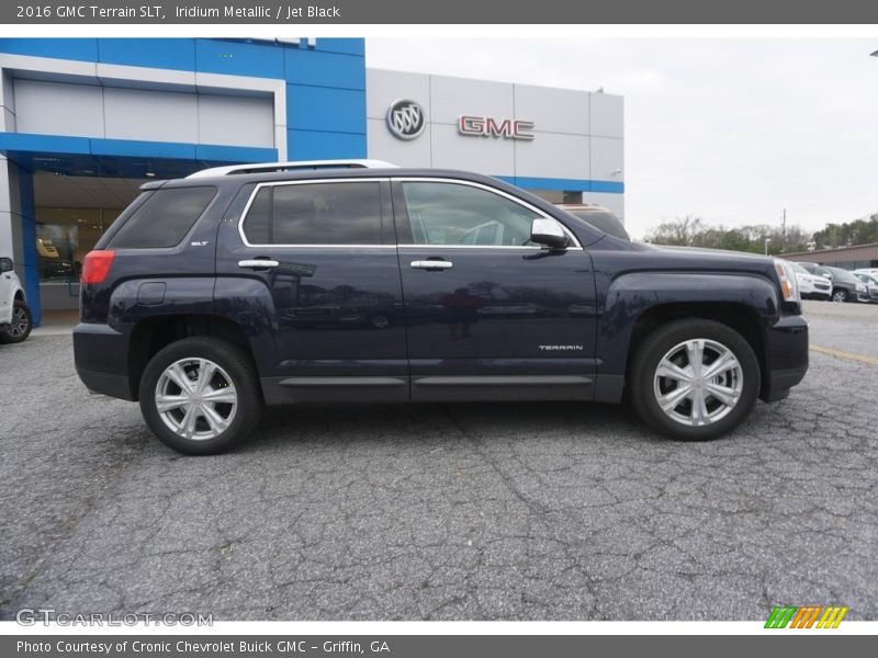 Iridium Metallic / Jet Black 2016 GMC Terrain SLT