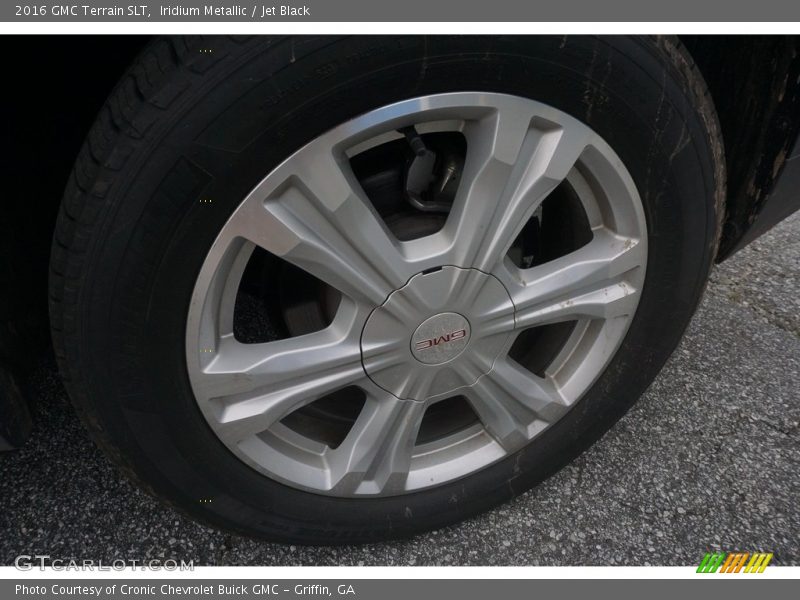 Iridium Metallic / Jet Black 2016 GMC Terrain SLT