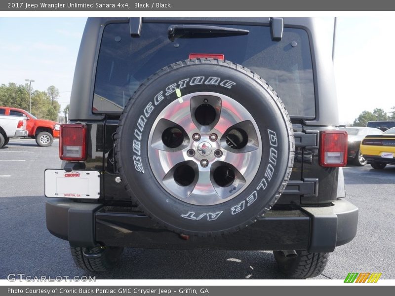 Black / Black 2017 Jeep Wrangler Unlimited Sahara 4x4