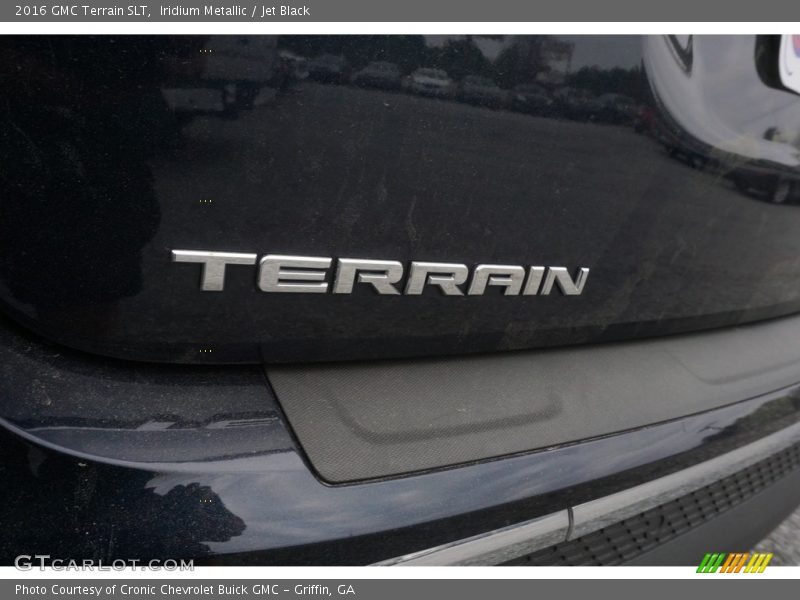 Iridium Metallic / Jet Black 2016 GMC Terrain SLT