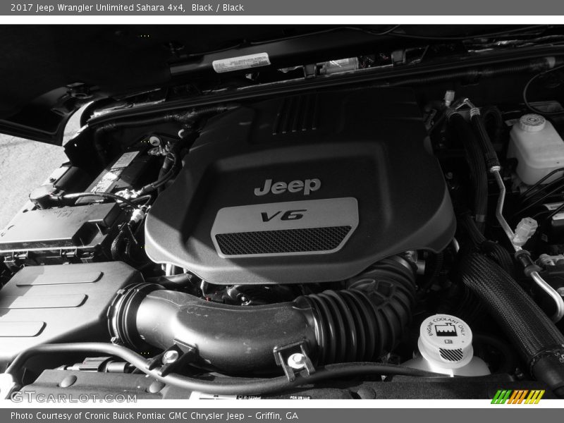 Black / Black 2017 Jeep Wrangler Unlimited Sahara 4x4