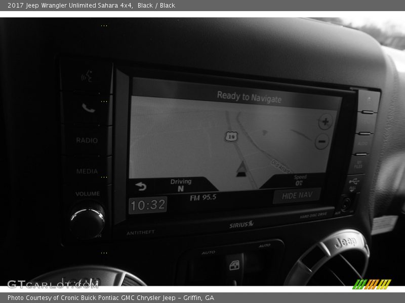 Black / Black 2017 Jeep Wrangler Unlimited Sahara 4x4