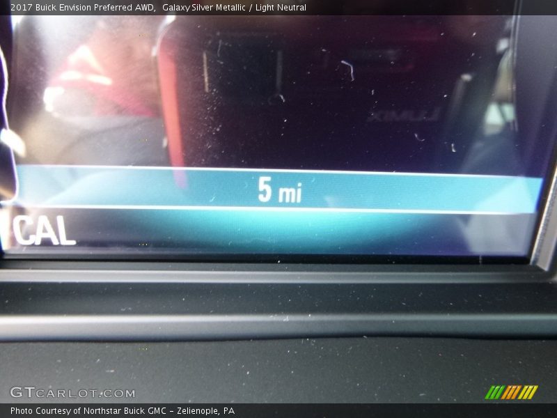 Galaxy Silver Metallic / Light Neutral 2017 Buick Envision Preferred AWD