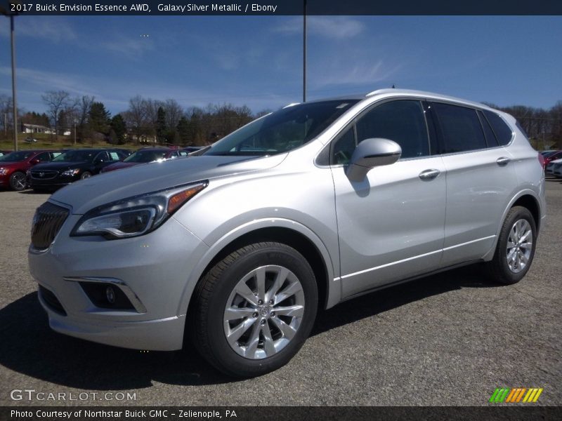 Galaxy Silver Metallic / Ebony 2017 Buick Envision Essence AWD