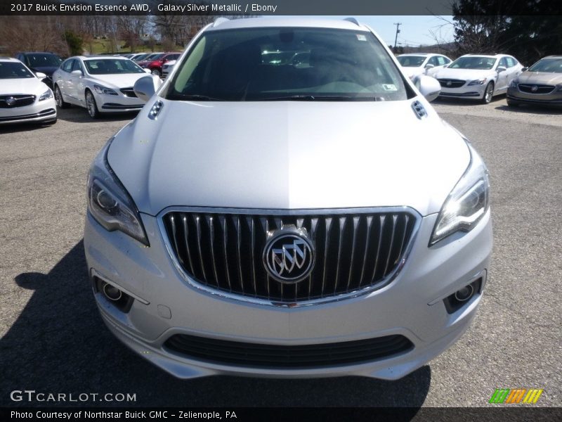 Galaxy Silver Metallic / Ebony 2017 Buick Envision Essence AWD