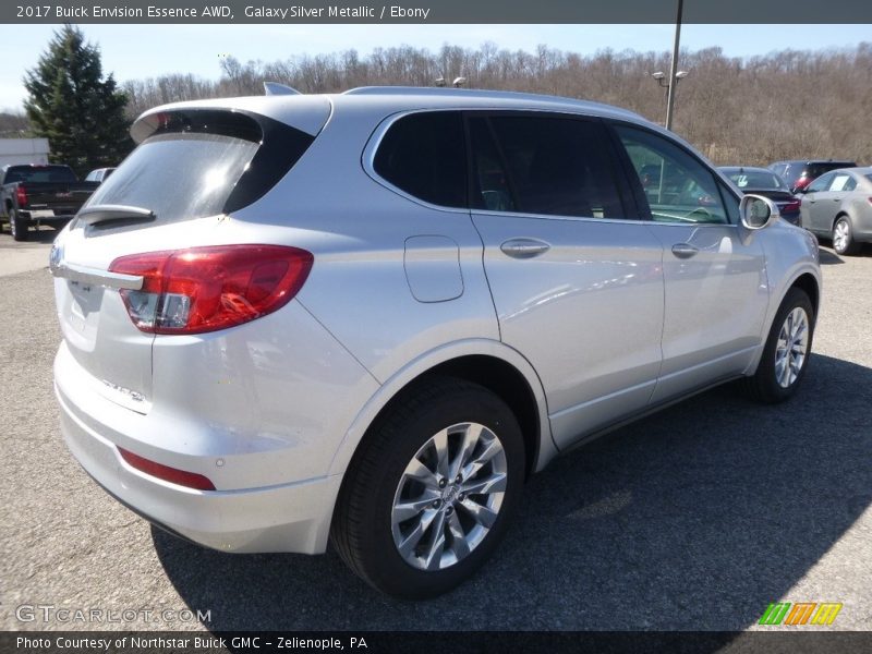 Galaxy Silver Metallic / Ebony 2017 Buick Envision Essence AWD