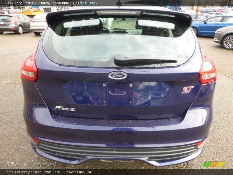 Kona Blue / Charcoal Black 2017 Ford Focus ST Hatch