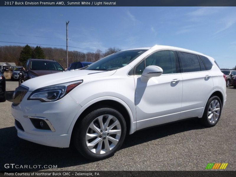 Summit White / Light Neutral 2017 Buick Envision Premium AWD