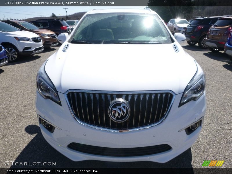 Summit White / Light Neutral 2017 Buick Envision Premium AWD