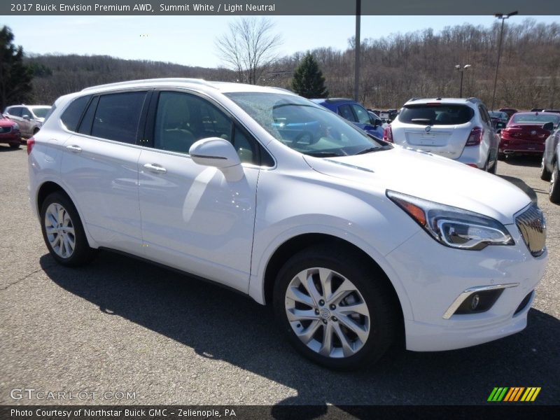Summit White / Light Neutral 2017 Buick Envision Premium AWD
