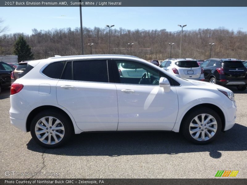 Summit White / Light Neutral 2017 Buick Envision Premium AWD