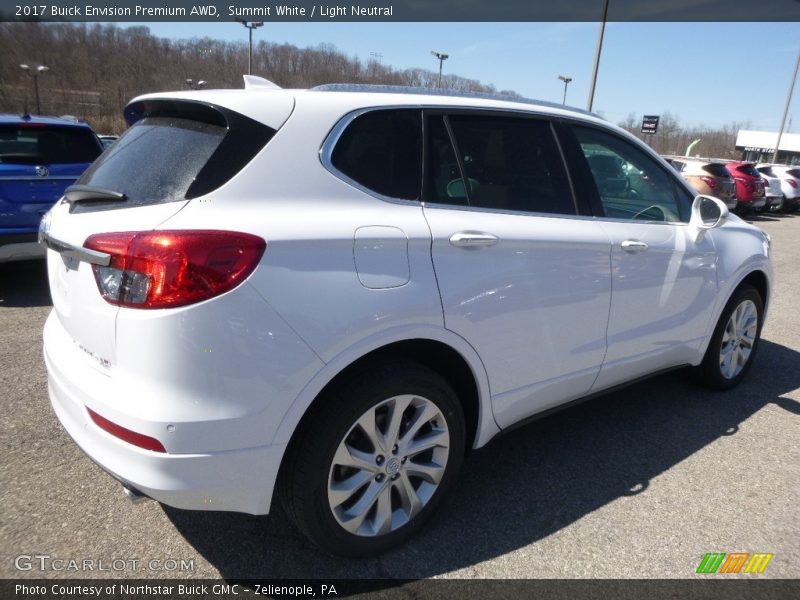 Summit White / Light Neutral 2017 Buick Envision Premium AWD