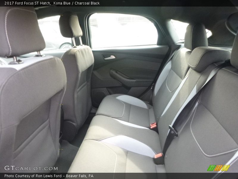 Kona Blue / Charcoal Black 2017 Ford Focus ST Hatch