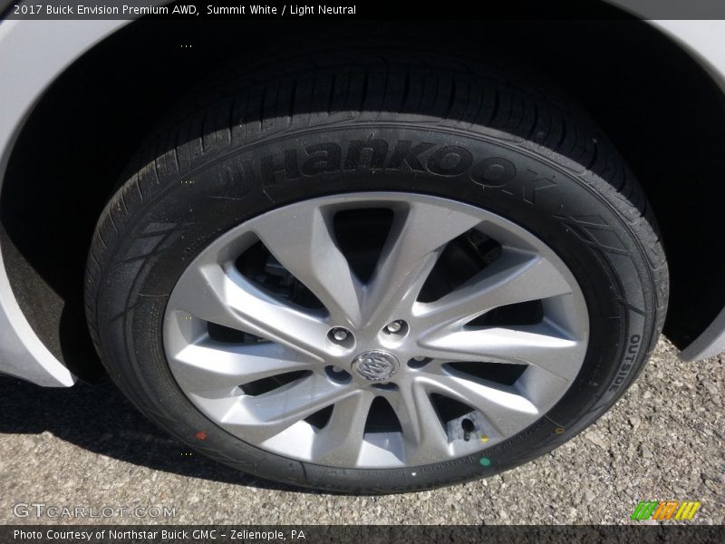 Summit White / Light Neutral 2017 Buick Envision Premium AWD