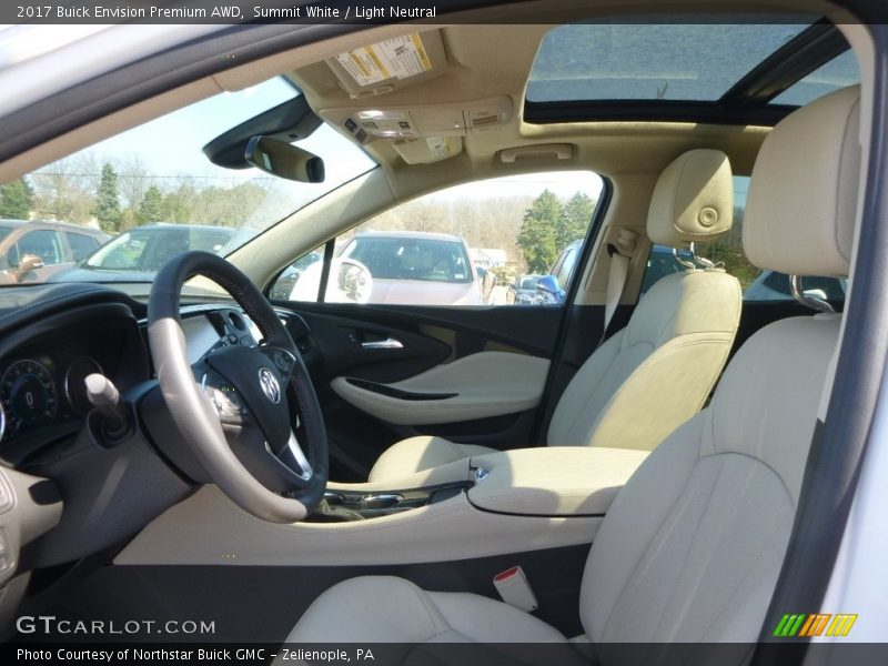 Summit White / Light Neutral 2017 Buick Envision Premium AWD