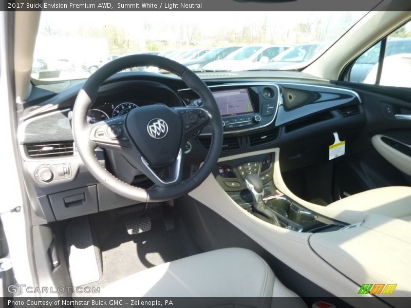 Summit White / Light Neutral 2017 Buick Envision Premium AWD