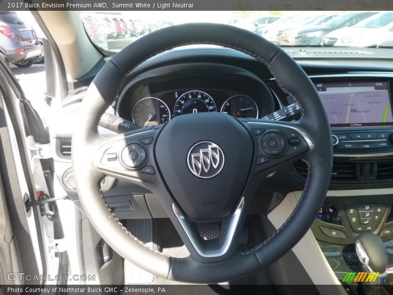 Summit White / Light Neutral 2017 Buick Envision Premium AWD