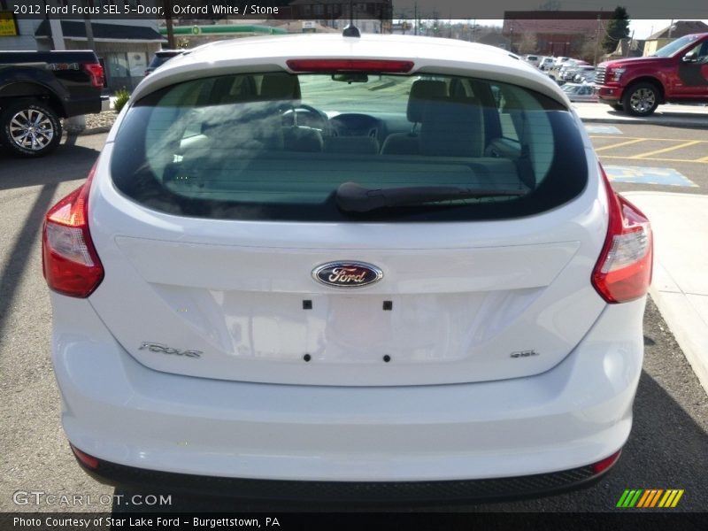 Oxford White / Stone 2012 Ford Focus SEL 5-Door