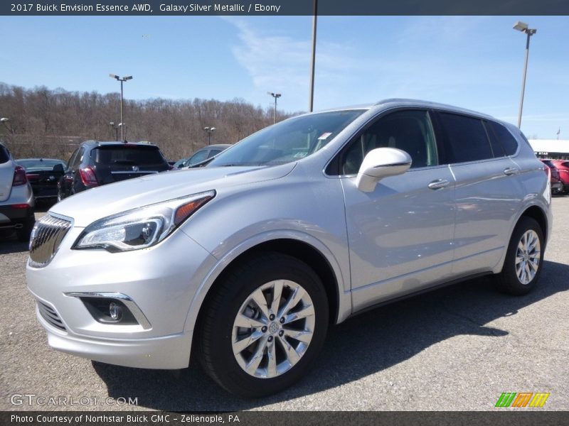 Galaxy Silver Metallic / Ebony 2017 Buick Envision Essence AWD