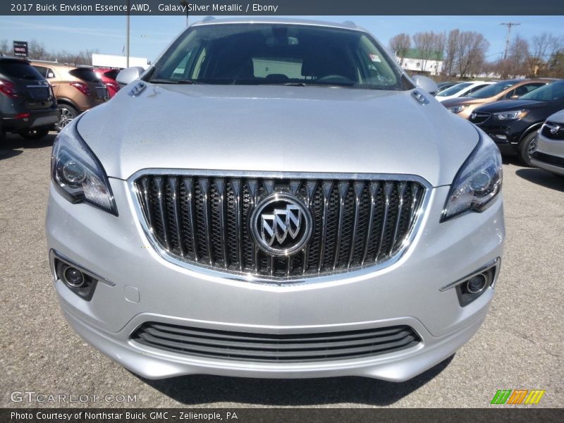 Galaxy Silver Metallic / Ebony 2017 Buick Envision Essence AWD
