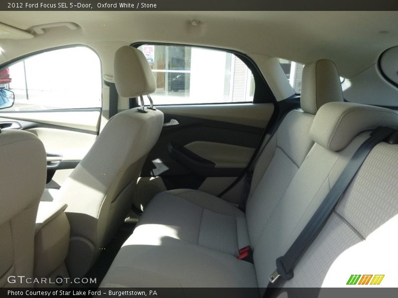 Oxford White / Stone 2012 Ford Focus SEL 5-Door