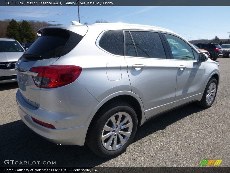 Galaxy Silver Metallic / Ebony 2017 Buick Envision Essence AWD