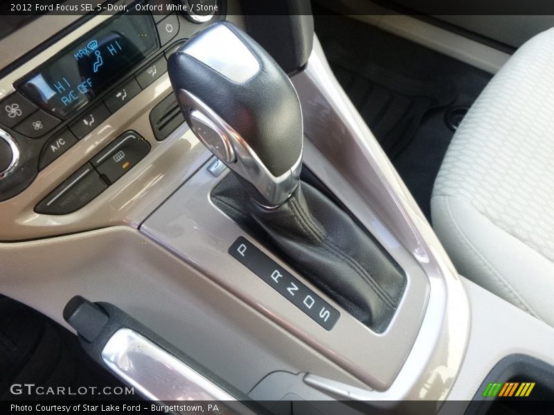 Oxford White / Stone 2012 Ford Focus SEL 5-Door