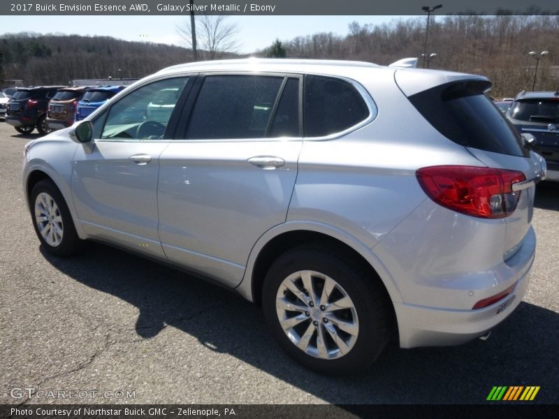 Galaxy Silver Metallic / Ebony 2017 Buick Envision Essence AWD
