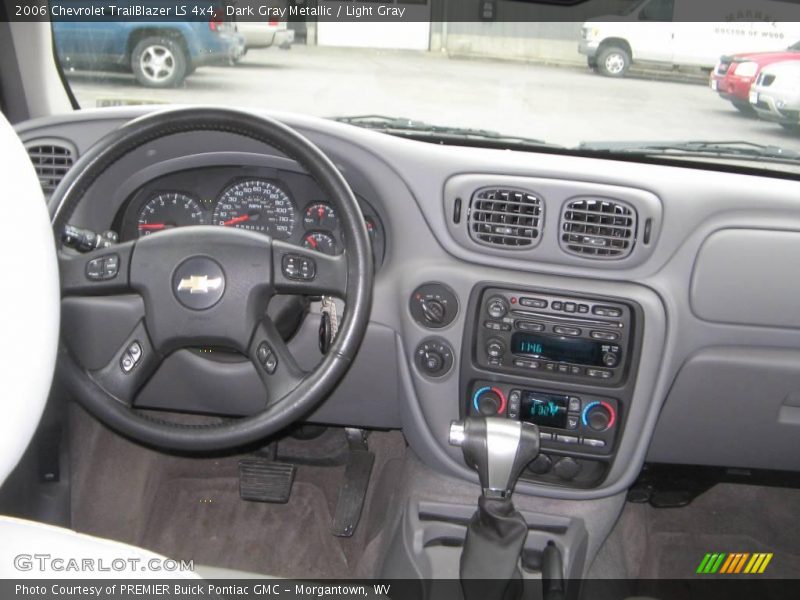 Dark Gray Metallic / Light Gray 2006 Chevrolet TrailBlazer LS 4x4