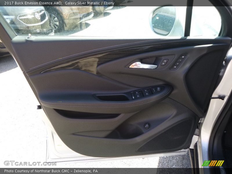 Galaxy Silver Metallic / Ebony 2017 Buick Envision Essence AWD
