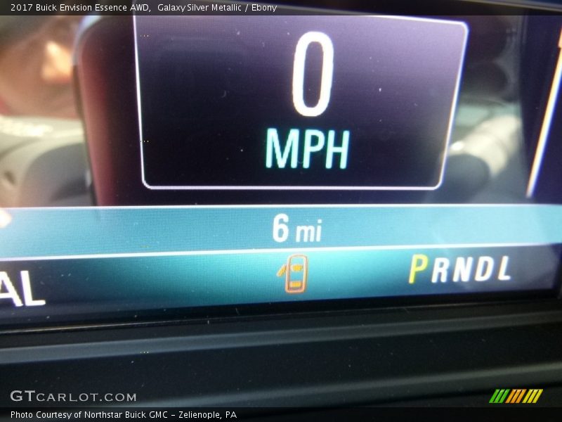 Galaxy Silver Metallic / Ebony 2017 Buick Envision Essence AWD